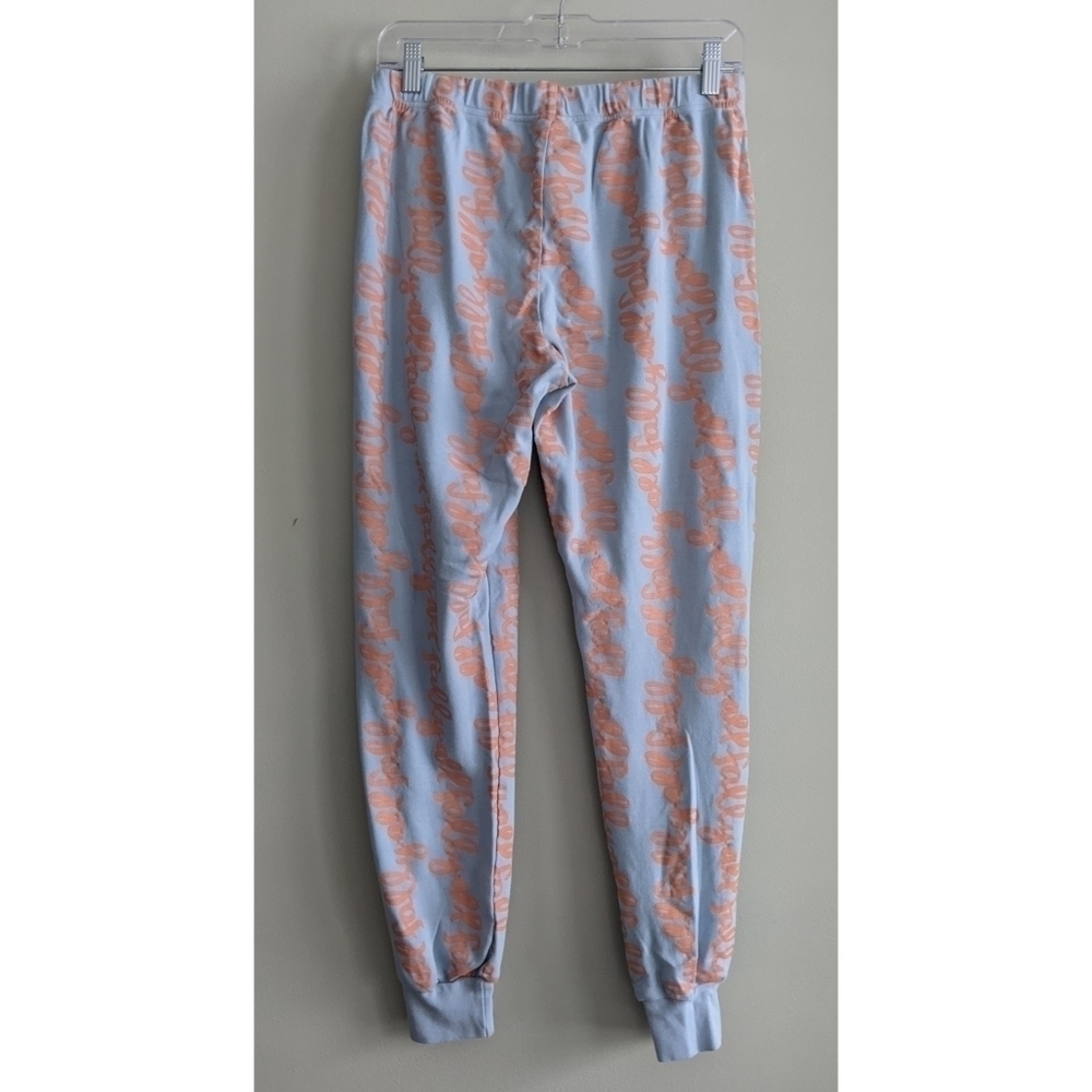 Grace & James Fall Y'all Script Lounge Pants Size Medium View 3